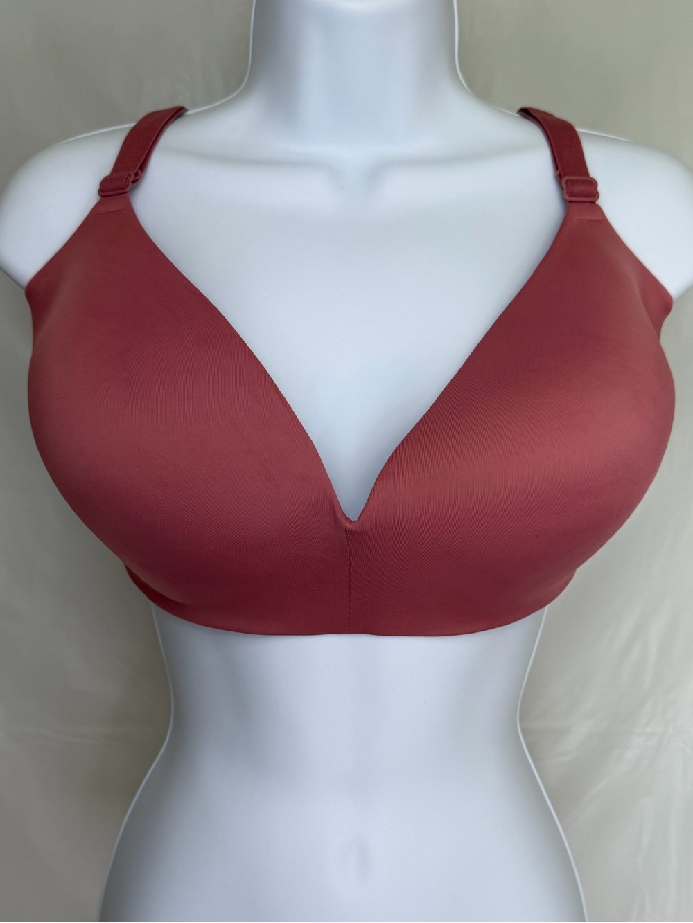 PINK Victoria’s Secret Wireless Lightly Lined T Shirt Bra Blush Pink 38DDD